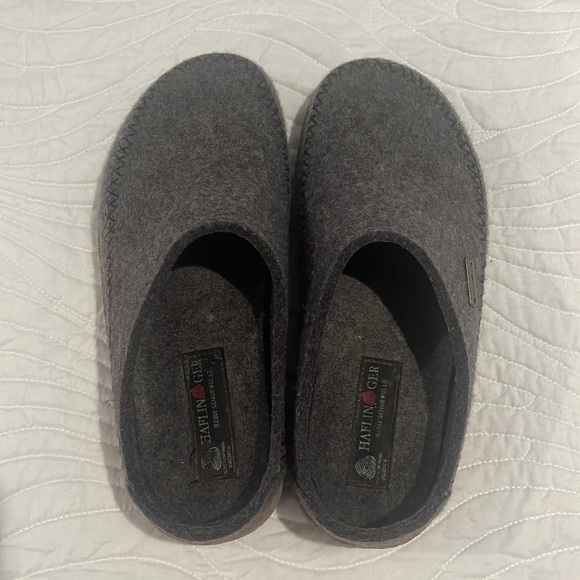Halfinger Shoes - Halflinger Fletcher Wool Slipper Size 39